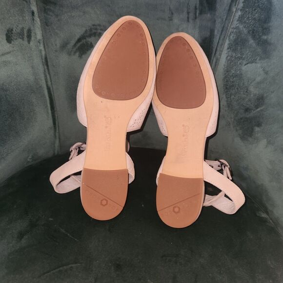Timberland Ortholite Sandals Womens Size 8.5 Walking Perforate Suede Ankle Strap - Picture 4 of 5